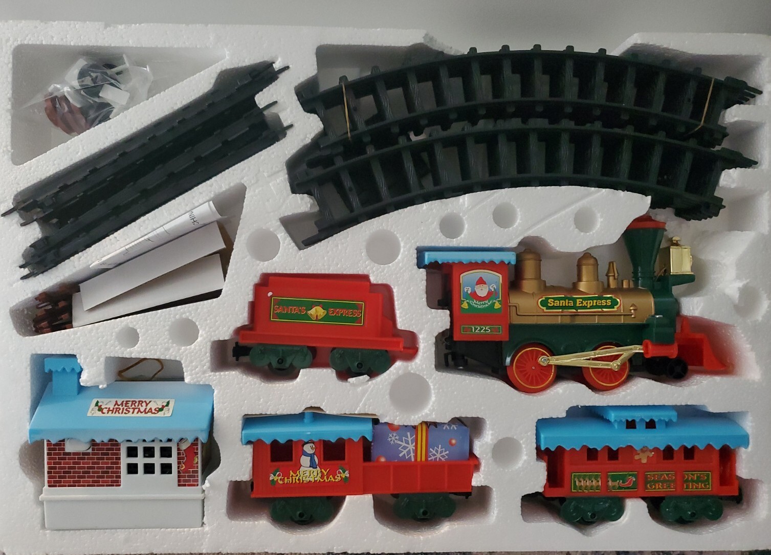 Musical Santa Express 15019 Scientific Toys Train Set Plastic eBay