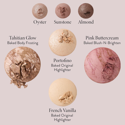 the Best of the Best Baked Palette - Full Size - Includes Bronzer, Blush, 2 High - Picture 3 of 9
