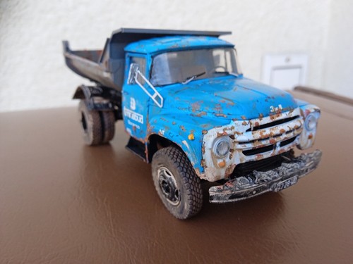 ZIL-130 Dump Truck "Transbud Warszawa" scale 1/43 pro built - Picture 2 of 5