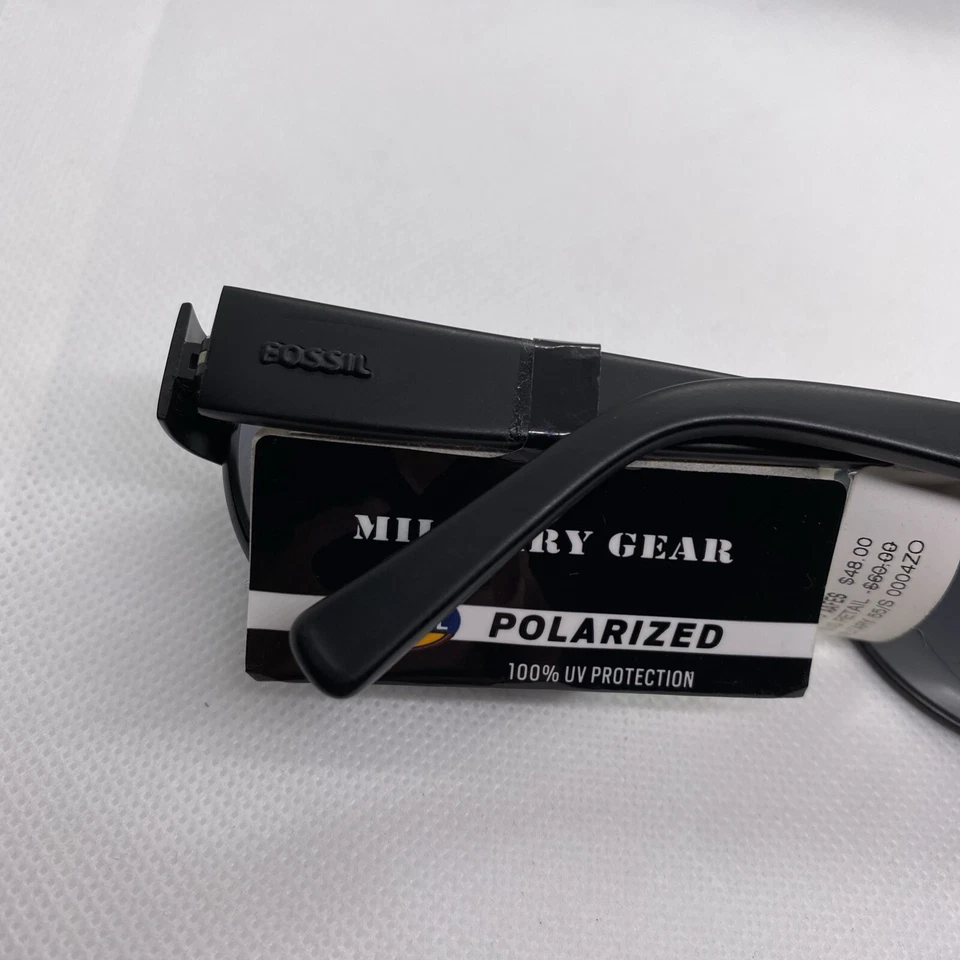 Gafas de sol Fossil Military Gear MIL55/S MS7002 Polarizadas negras Envío gratis Foto 4 de 4