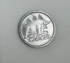 Bear Archery Bow Medallion Hard to find Aluminum