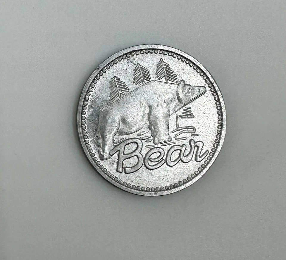 Bear Archery Bow Medallion Hard to find Aluminum