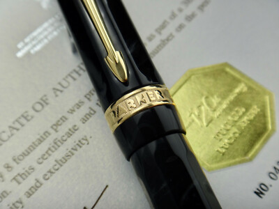 PARKER Duofold Black and Pearl 