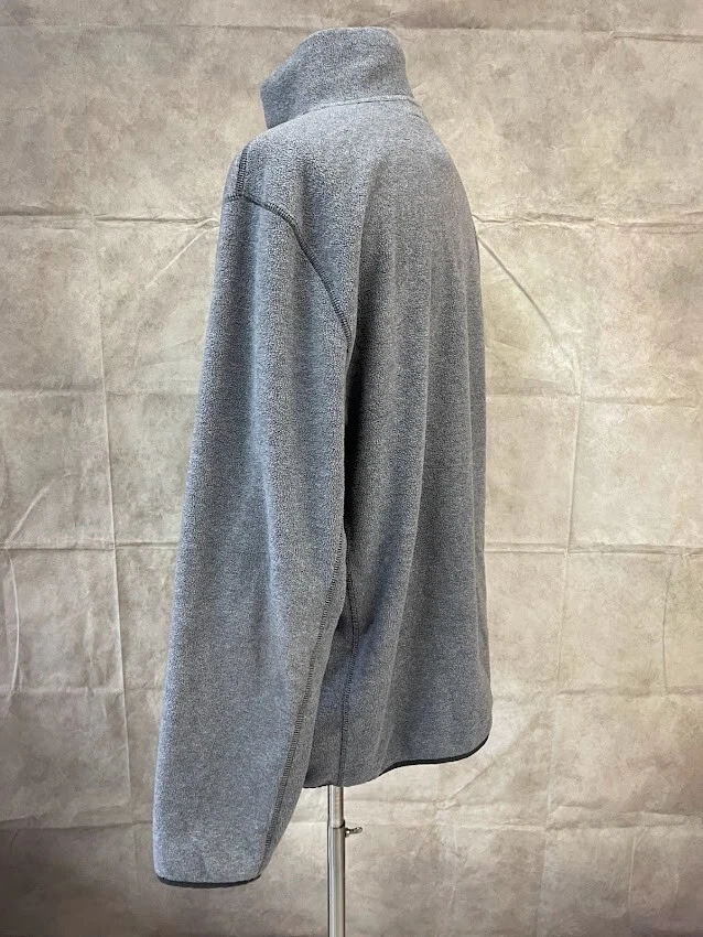 St.John's Bay Men's Full Zip Fleece Jacket Gray Size XL - Image 2 of 4