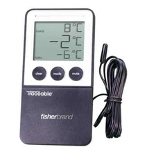 Fisherbrand Traceable 5651 Fridge/Freezer Digital Thermometer with Bullet Probe