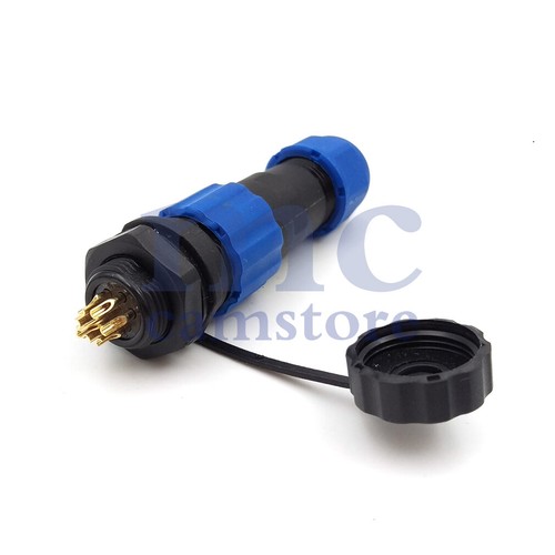 SD13 1-7 Pin IP67 Waterproof Aviation Connector Plug Socket,Electrical Connector - Picture 9 of 18