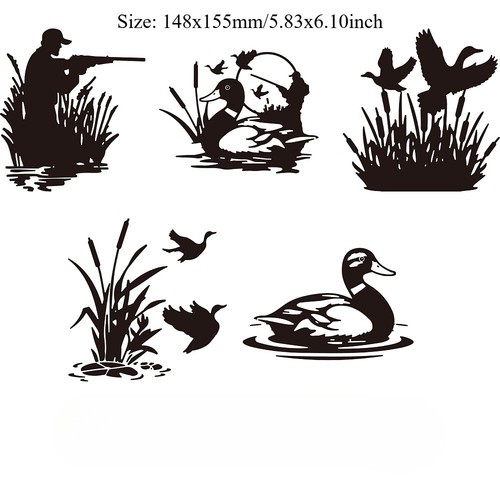 1set Plastic Reflective Vinyl Car Stickers Waterproof Decals for Vehicle - Picture 2 of 2