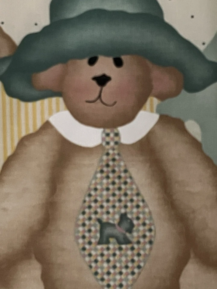 VTG Daisy Kingdom Fabric “Past & Present Pastels Crib Quilt 35 x 44” New 1996 - Image 4 of 4