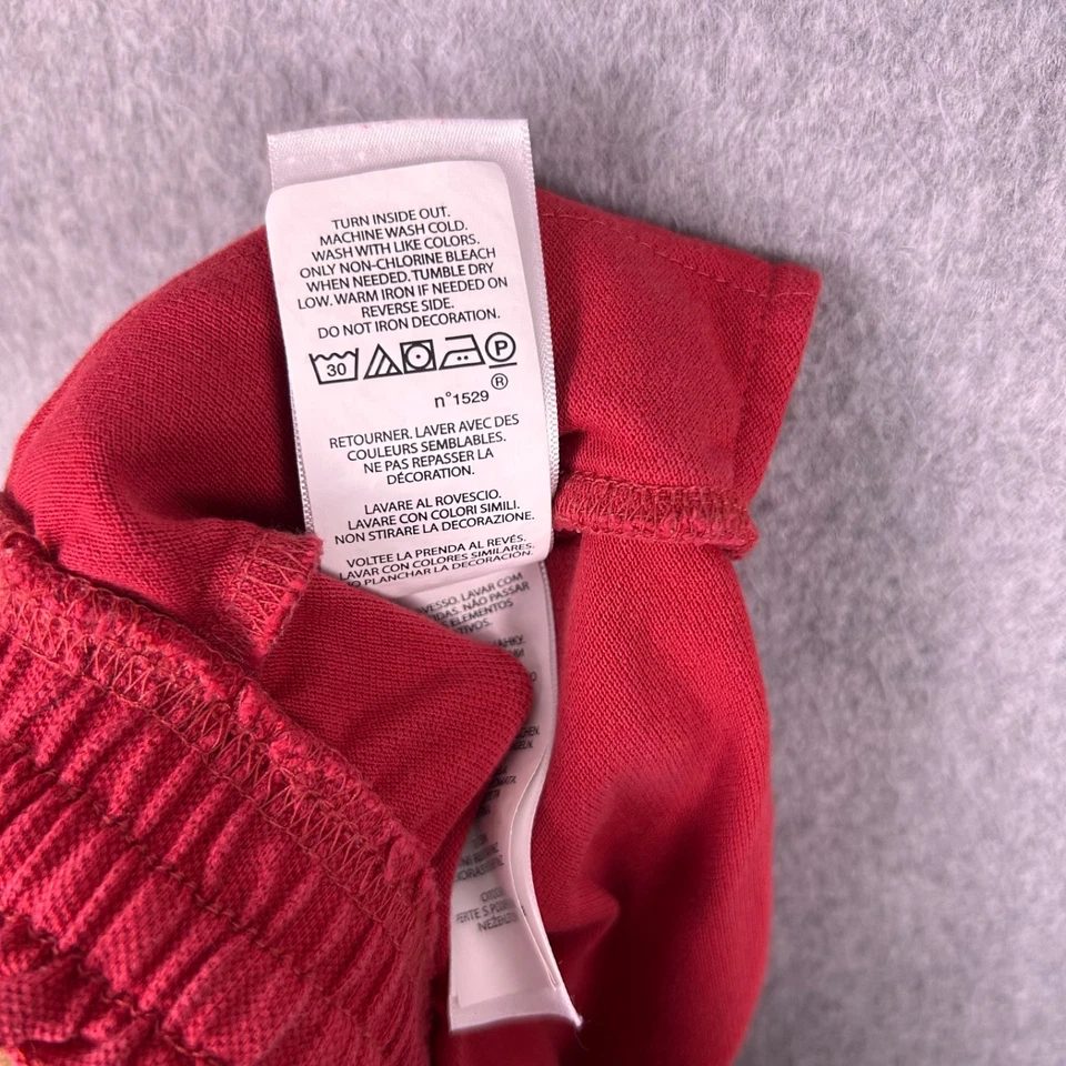 Bermuda Polo Ralph Lauren Menina 6 Bolsos com Cordão Vermelho Fenda Conforto Logotipo Clássico - Imagem 3 de 4