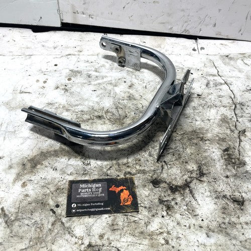 #1 97-08 Harley OEM? Touring Rear License Plate Bracket Bumper Mount Chrome