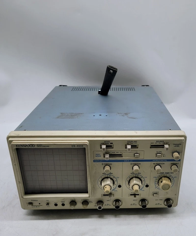 Osciloscopio Kenwood CS-4035 CS4035 40 MHz 50/60 Hz 29 W Foto 4 de 4