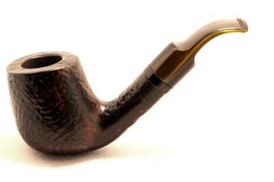 Pfeife Pipe Pipa Design Berlin Structure Colour Sandgestrahlt, Bent 9 mm  Neu