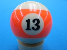 Single 13 Billiard Pool Ball Replacement 2.25 inch Regular Size Standard 2 1/4