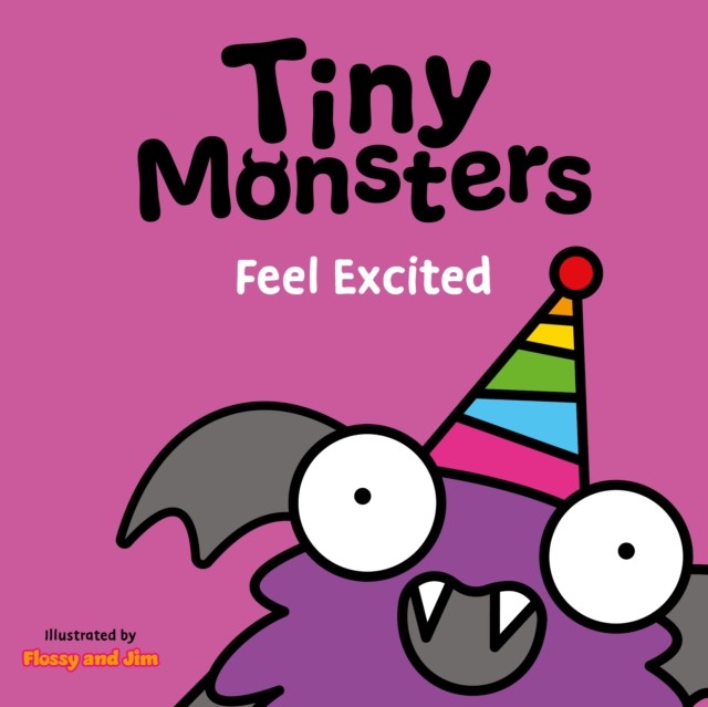 Tiny Monsters Feel Excited by Red (Board book)