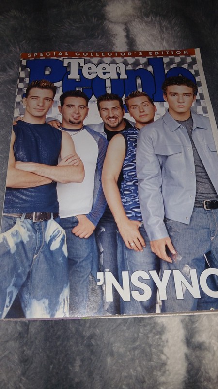Vintage y2k Teen People Magazine Collectors Edition NSYNC February 2001