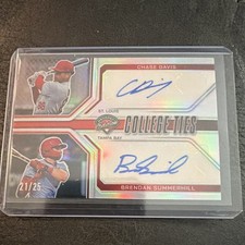 CHASE DAVIS BRENDAN SUMMERHILL 2025 Panini Prospect Edition Auto /25