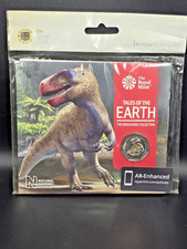 Colour 50p 2020 Megalosaurus Brilliant Uncirculated Colour Coin Royal Mint Pack