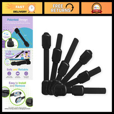 Adjustable Reusable Child Safety Cabinet Locks Latches, Baby Proofing Set of 6