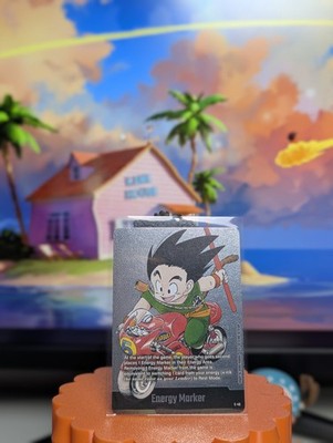 Energy Marker E-46 Manga Booster SB01 Dragon Ball Fusion World Booster Silver