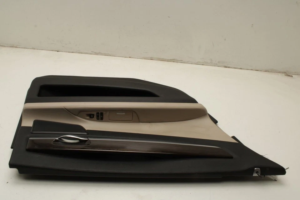 Panel de moldura de puerta trasera izquierda del lado del conductor BMW 750Li xDrive 2010-2012 51429162261 OEM Foto 4 de 4