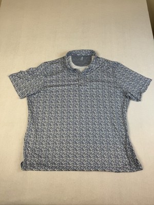 Johnnie-O Polo Shirt XXL Daisy Floral