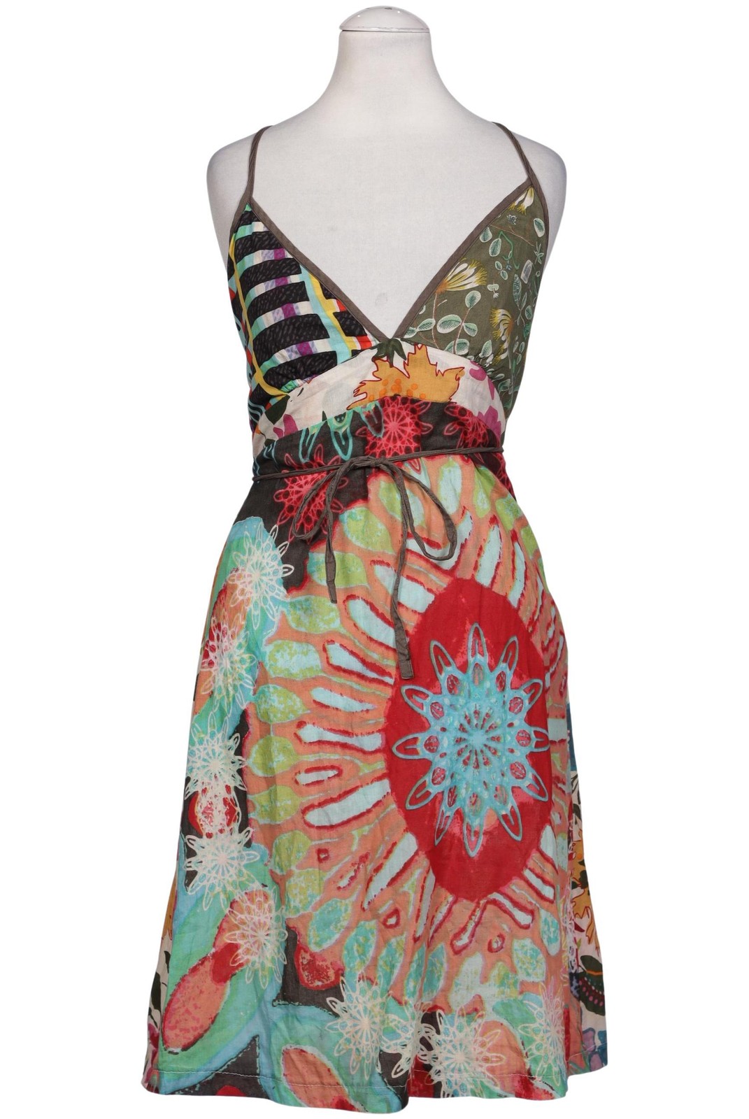 Desigual Kleid Damen Dress Damenkleid Gr. 3XS Grün #oiyqy68