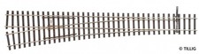 TILLIG 85354 HO Scale Left Manual Switch 9° - Length 284 Mm