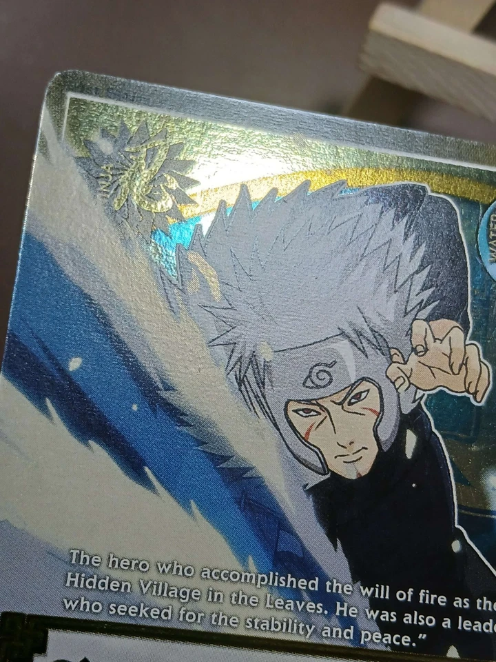 HP The Second Hokage 613 - Super Rare 1st Edition Naruto: Emerging Alliance - Image 4 of 4
