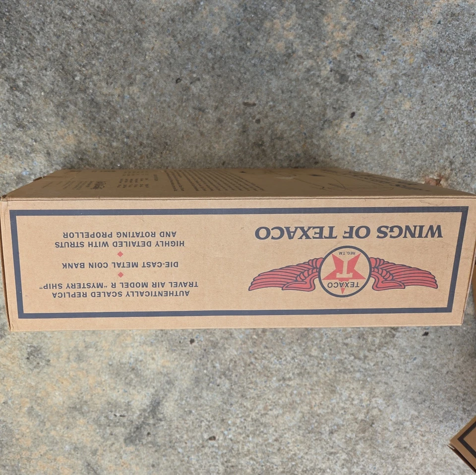 Wings of Texaco 1930 Travel Air Model R "Mystery Ship” 1997 H501 Ertl NEW IN BOX - Image 4 of 4