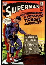 Superman #215 VF/NM Classic Neal Adam Cover! Lois Lane Grave Stone! L@@K!