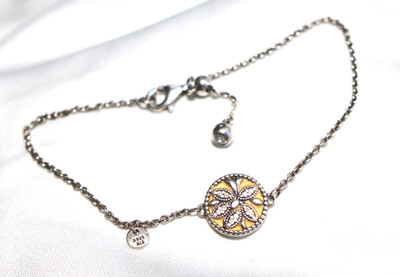 Pandora 925 Ale Silver Chain & Enamel Marcasite Tree of Life BRACELET 3.4g