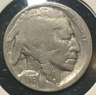 🦬 1916 p 5c Indian Head Buffalo Nickel ✨ A+ Restoration ^WWI Era 🪓