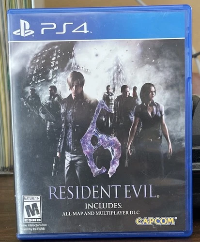 Resident Evil 6 (PlayStation 4, PS4, 2016) LN