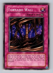 Tornado Wall LON-023 Labyrinth of Nightmare Common Unlimited YuGiOh