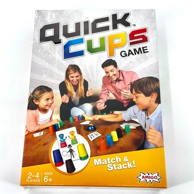 Quick Cups Board Game by Amigo Games - Brand New Sealed - Kids Family Fun Game
