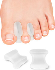 12 Pack Gel Toe Separators Silicone Toe Spacers for Women Men Bunion