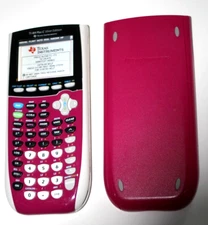 Texas Instruments TI-84 Plus C Silver Edition Graphing Calculator - Pink