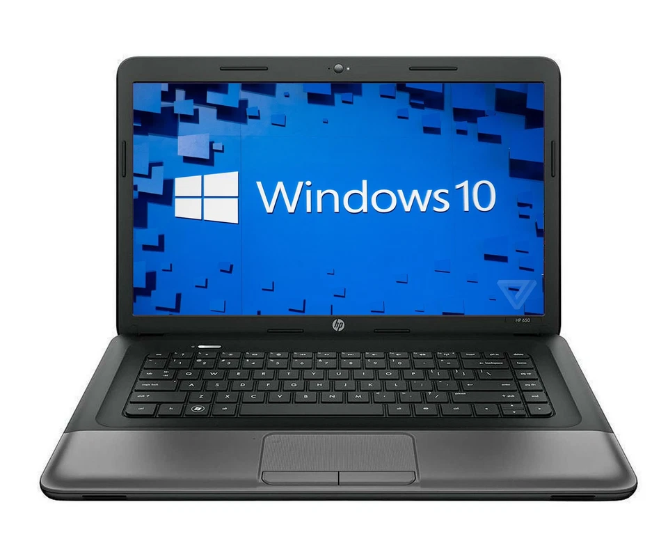 HP 650 Cheap Laptop 15.6" Intel Core i3 2.20GHz, HD GPU, Webcam, Windows 10 - Image 2 of 3