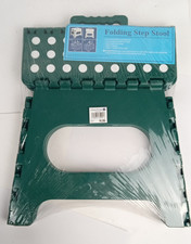 Folding Step Stool Green Plastic Christmas Tr...
