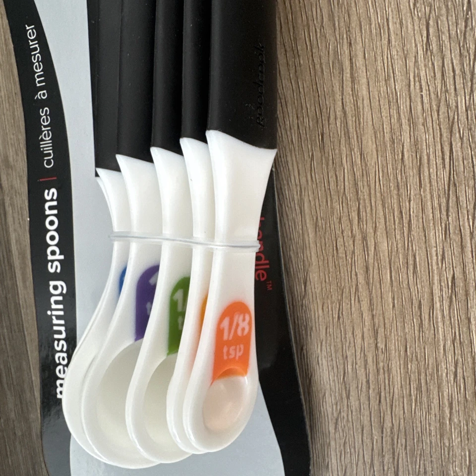 GOOD COOK TOUCH 6 PIECE MEASURING SPOONS SET, WHITE  - Image 2 of 4