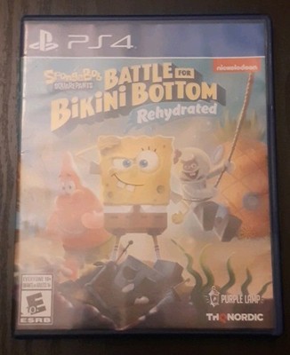 PS4 Spongebob Squarepants Battle Bikini Bottom Rehydrated Sony PlayStation 4