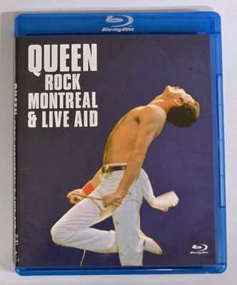 Queen Rock Montreal (1981) & Live Aid (1985) Blu-ray - Freddie Mercury
