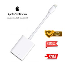 Apple Mfi Certified Lightning to SD Card Camera Reader for Iphone Ipad, Memory