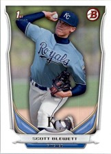 2014 Bowman Draft #DP54 Scott Blewett - BB