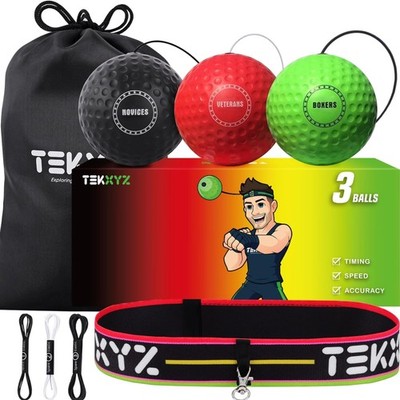 Boxen Reflexball Herausforderer BRG Kinder Boxreflexball Rot schwarz grün
