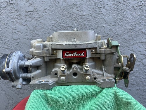 EDELBROCK 1409 PERFORMER SERIES MARINE CARBURETOR — 600 CFM — MADE IN USA
