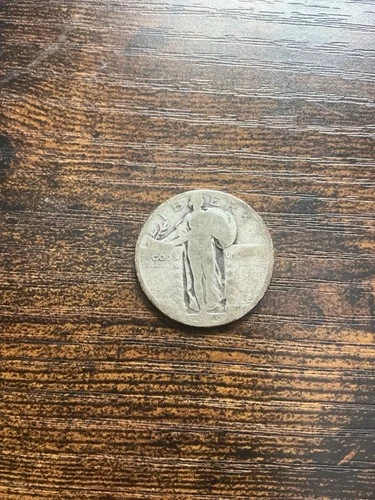 1926 25C Standing Silver Liberty Quarter