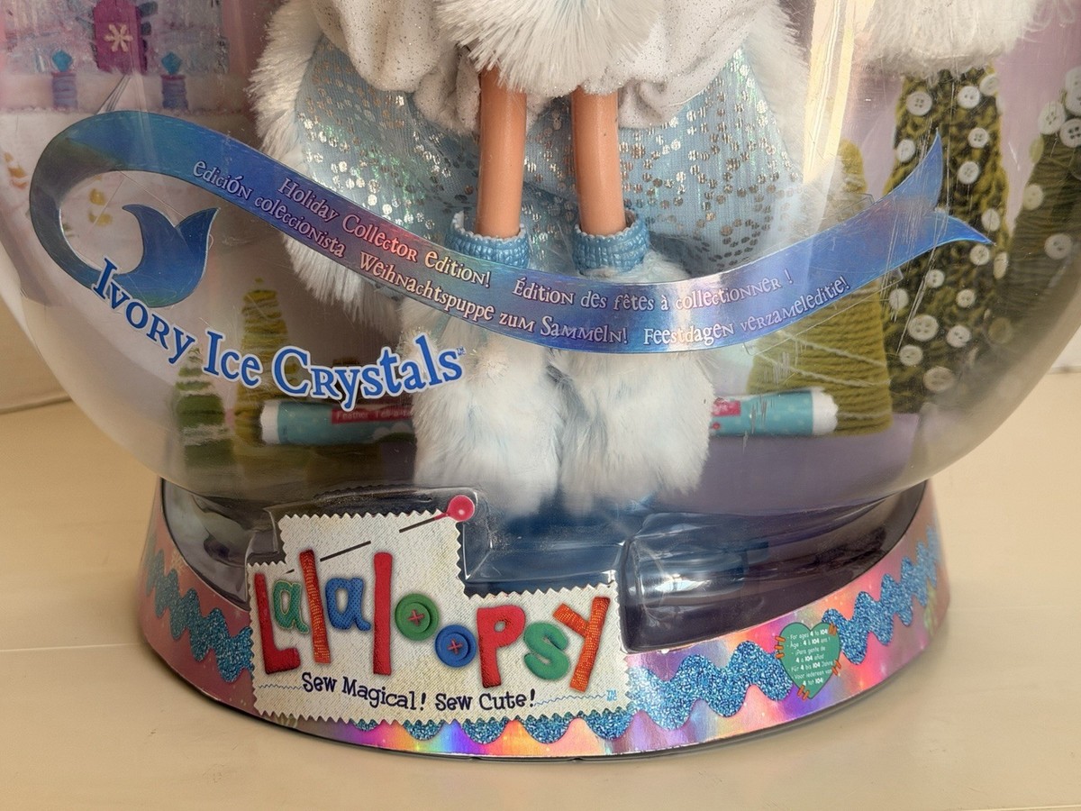Lalaloopsy Doll Ivory Ice Crystals Christmas Holiday Collector