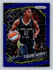 2025 Panini Prizm WNBA #130 Tyasha Harris Blue Velocity Prizms
