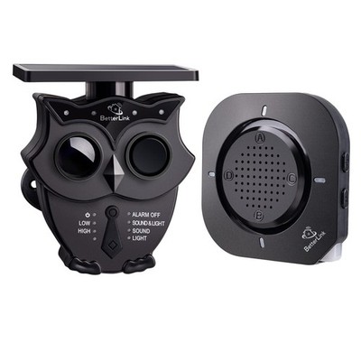 1/2 Mile Long Range Solar Wireless Driveway Alarm System IP65 Weatherproof Ou...